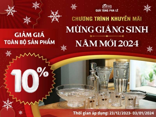 SALE 10% “MỪNG GIÁNG SINH VÀ CHÀO ĐÓN NĂM MỚI 2024”️