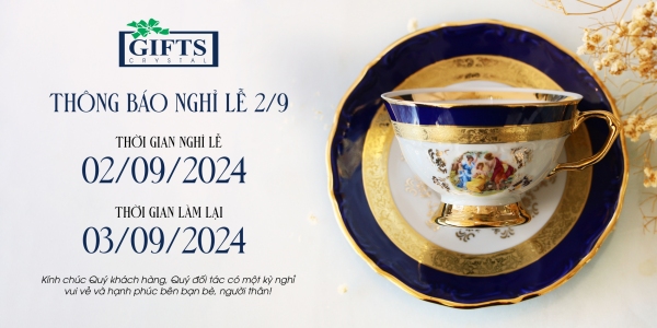 THÔNG BÁO NGHỈ LỄ QUỐC KHÁNH 02/09/2024