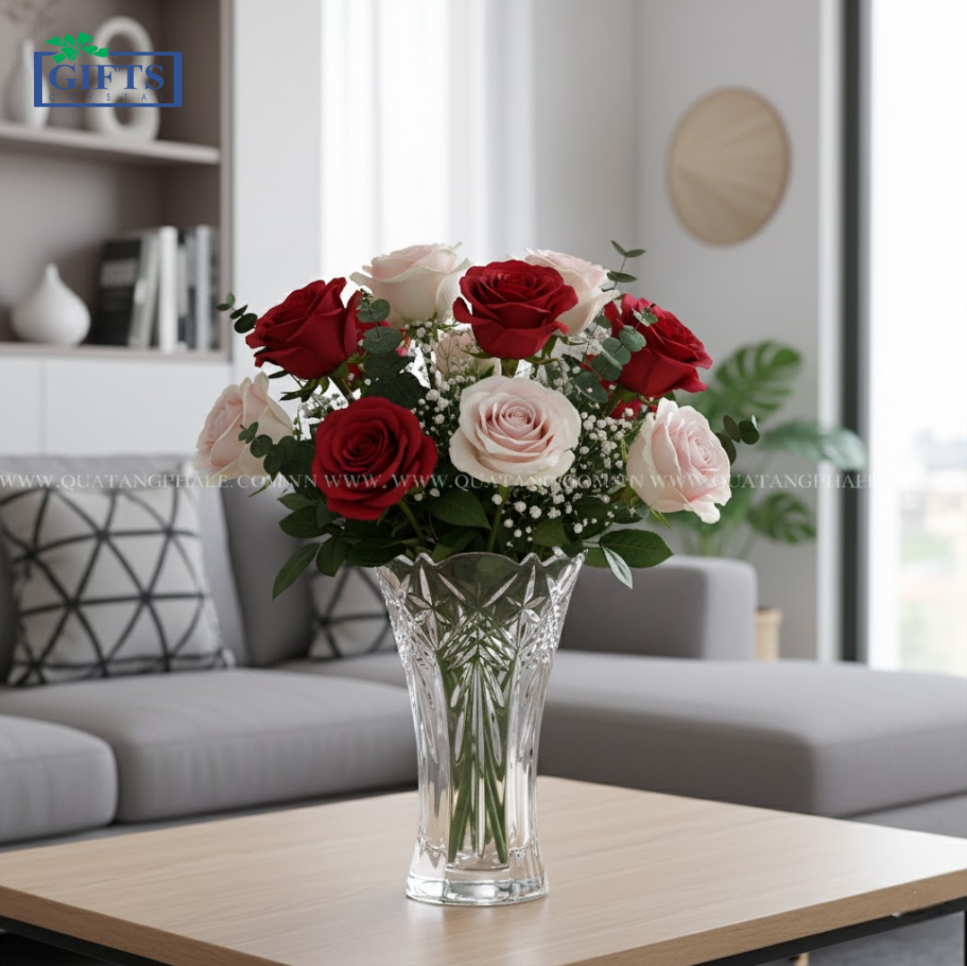 bình cắm hoa hồng đẹp nhất 