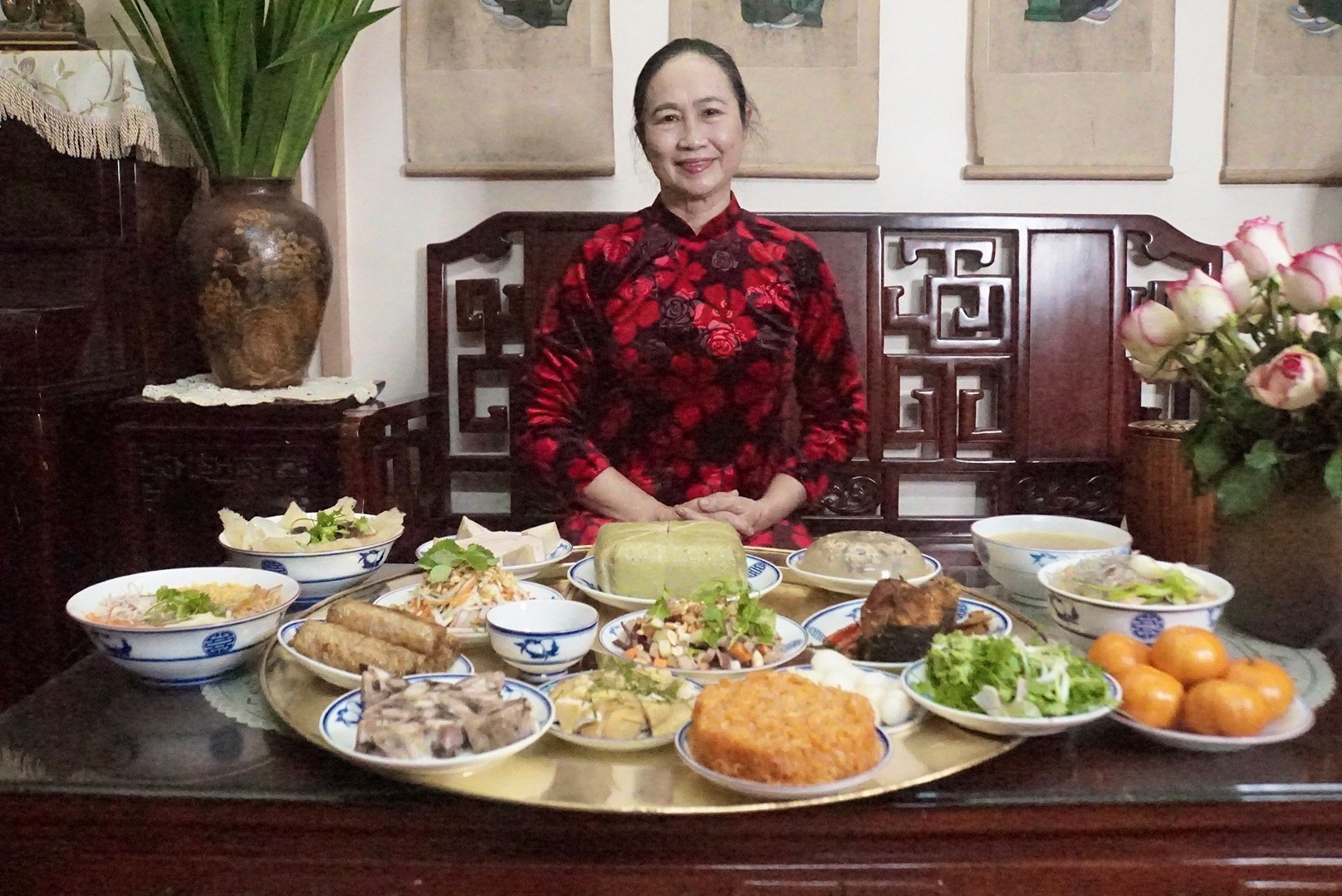 Mâm cỗ miền bắc 